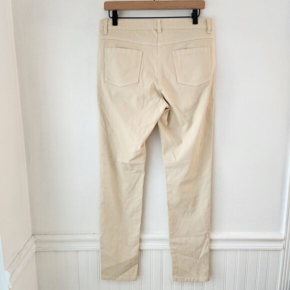 J. McLaughlin Lexi Jeans Tan Beige Stretch Pants Chinos Career Women's 10 - Picture 3 of 9
